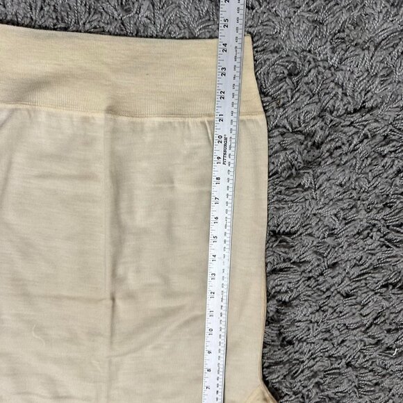 True Vintage Retro 70s Light Yellow Top Size M - Picture 5 of 5